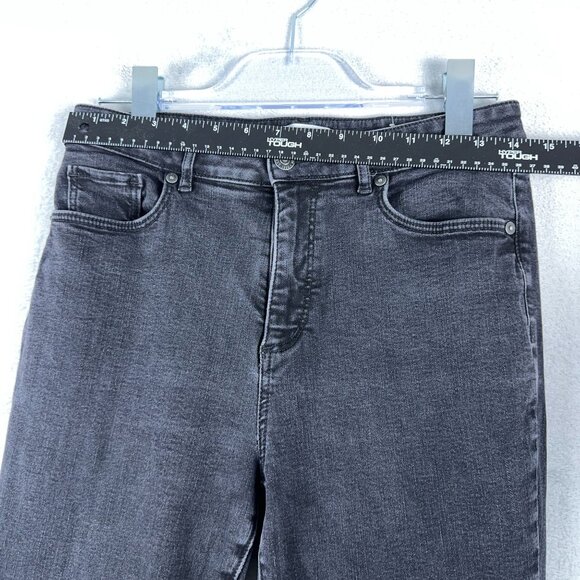 Made and Loved Loft Jeans The Curvy Skinny Stretch Womens Black Size 30/10 - Picture 8 of 11